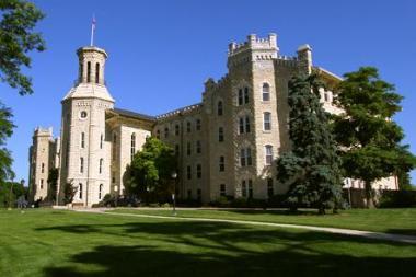 Blanchard Hall Daytime Sunny Front View Grass