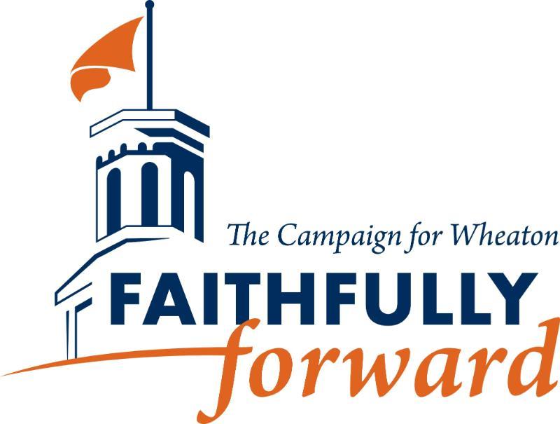 Faithfully Forward Campaign Logo stacked with tagline