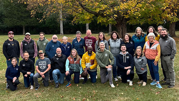 HoneyRock Fall Staff group photo