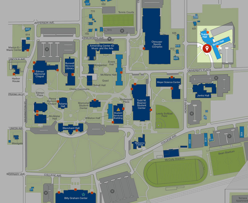 Smith Campus Map