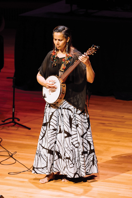 Wheaton College IL Rhiannon Giddens performs Songs in Flight at the Armerding Concert Hall