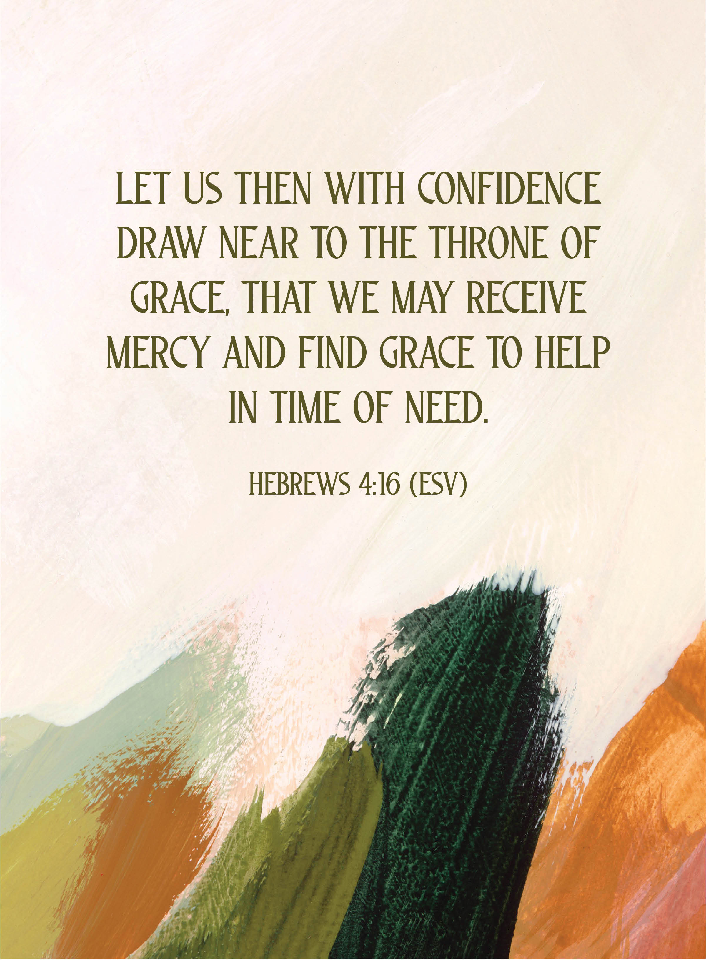 Wheaton College IL Benediction Hebrews 4:16