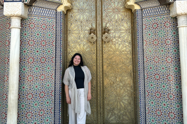 Heather Ganfield in Morocco