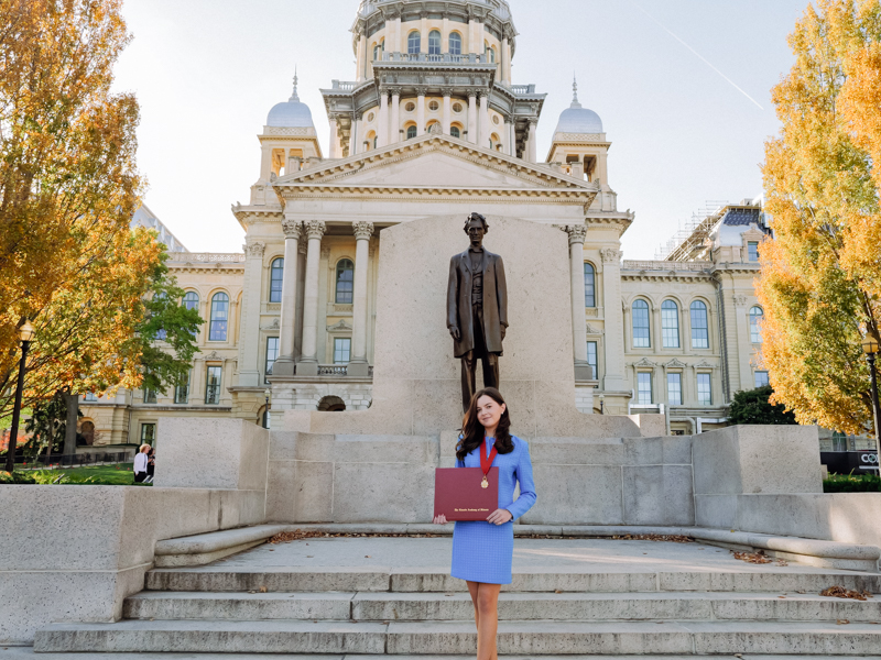 Student Honored In Lincoln Academy Laureate Awards - Wheaton College, IL