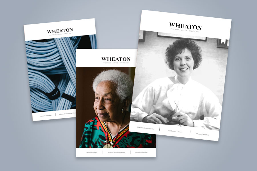 Wheaton Magazine Covers